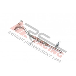 ESCAPE TRASERO INOXIDABLE GRUPO-N RENAULT MEGANE II  COUPÉ CABRIO 1.6i 16V 10/02- 112CV MºK4M760