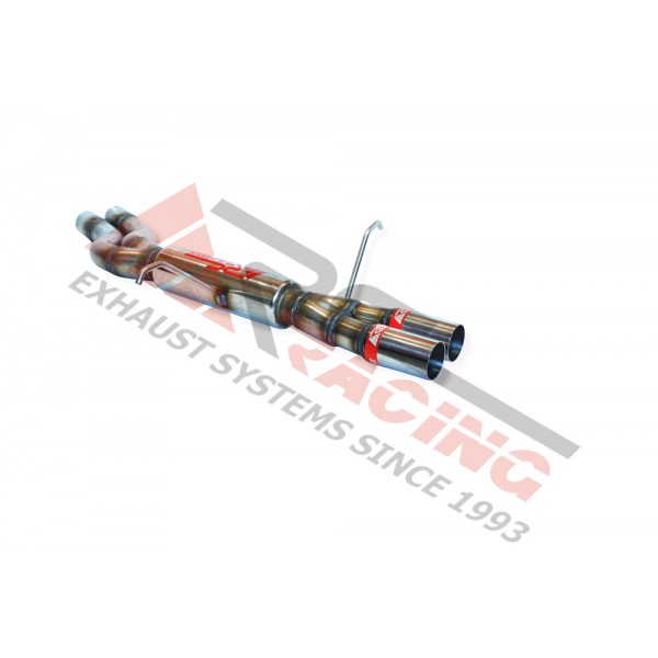 Escape trasero inoxidable grupo-n 1Ø73 sin bordon BMW 325I  E-46 2.5i 09/00-12/02 192CV 