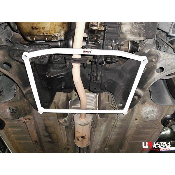 Peugeot 207 06-12 UltraRacing 4-Point Front Lower Brace