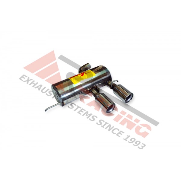 Escape Trasero Inoxidable 2Ø101(salen por el centro) VOLKSWAGEN GOLF V R32   250CV 