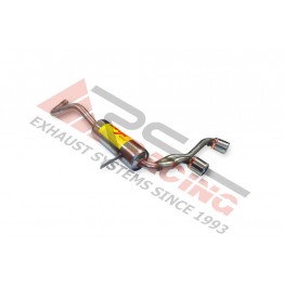 Escape Trasero Inoxidable 2Ø85(salen por el centro) RENAULT  MEGANE II F1 TEAM R26 07-09 230CV 