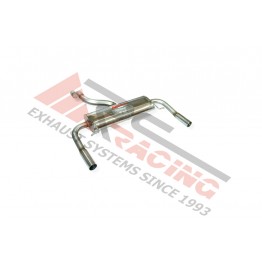 ESCAPE TRASERO INOX 1Ø60 POR CADA LADO RENAULT CLIO GORDINI RS 2.0i  2010- 203CV 