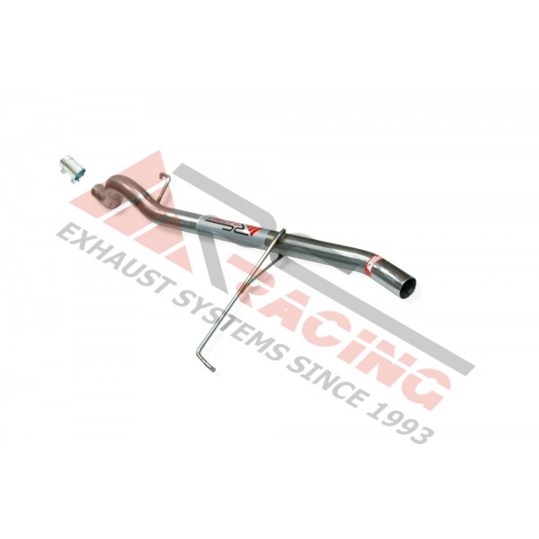Escape trasero inoxidable grupo-a OPEL CORSA D OPC 1.6i TURBO 16V 07-09 192CV MºZ16LER