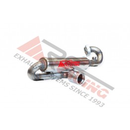 Escape trasero inoxidable grupo-N SMART 452 ROADSTER  82CV 04/03-11/05