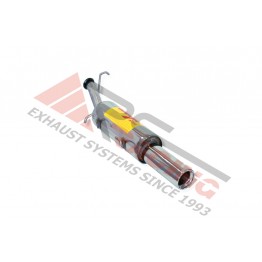 Escape Trasero Inoxidable 1Ø101 PEUGEOT 308 1.6i 16V TURBO 08- 150CV MºG-5FX