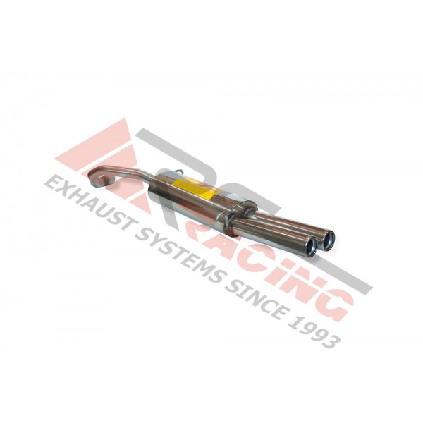 Escape trasero inoxidable 2Ø73 SEAT IBIZA III 6J 1.4 FR 16V 09- 150CV 