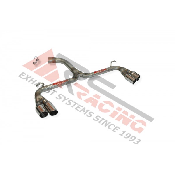 Escape trasero inoxidable grupo-A SEAT LEON 5F CUPRA 2.0 TSI 15-17 290CV 