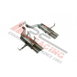 Escape trasero inoxidable OEM BMW M5 E-39 5.0 V8 98-04  