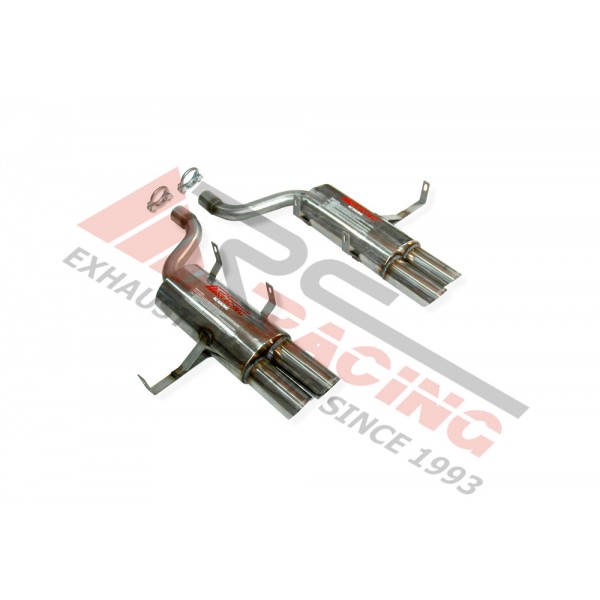 Escape trasero inoxidable OEM BMW M5 E-39 5.0 V8 98-04  