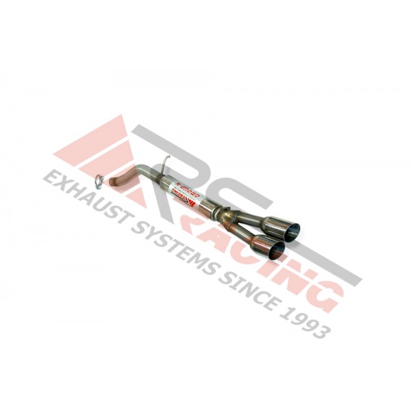 Escape trasero inoxidable grupo-n 2Ø85 SEAT LEON SC 5F 1.4 TSI 14- 125/150CV 