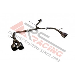 ESCAPE TRASERO INOX GRUPO-A 2Ø101 POR CADA LADO * HONDA CIVIC FK2 TYPE R 2.0 TURBO V-TEC 15 310CV 