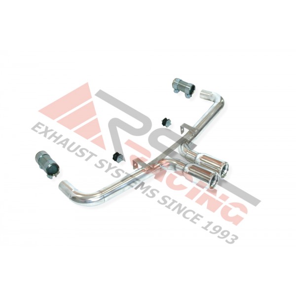 ESCAPE TRASERO INOXIDABLE GRUPO A PORSCHE 718S BOXSTER (981) 2.5  350CV 