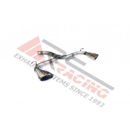 Escape trasero inoxidable grupo-a 1 oval por cada lado SEAT LEON SC 5F FR 1.8 TSI 13- 180CV 