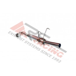 ESCAPE TRASERO INOXIDABLE GRUPO-N HONDA CIVIC 1.4i 16V 96-01 90CV MºD14A4