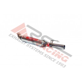 Escape trasero inoxidable grupo-N RENAULT TWINGO I 1.2i 09/04-04/07 60CV MºD7F704