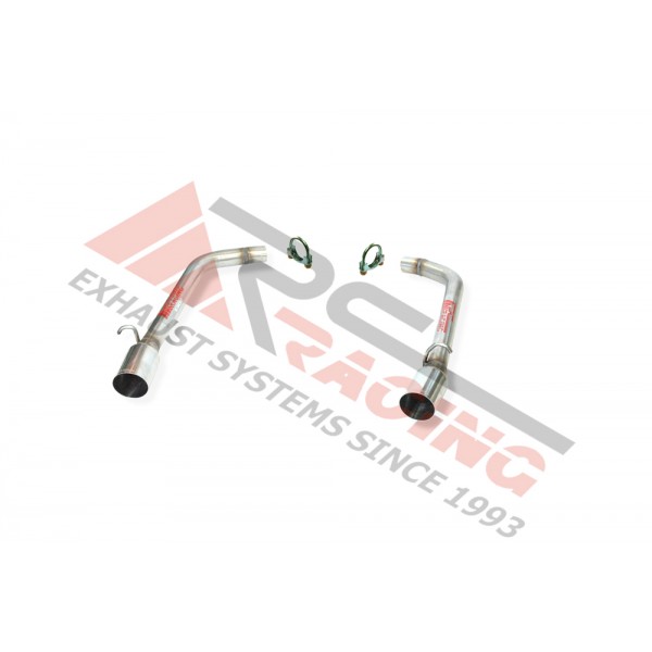 Escape trasero inoxidable grupo-a 1Ø85 por cada lado MINI COOPER S JCW ClubMan 1.6i Turbo 08- 211CV 