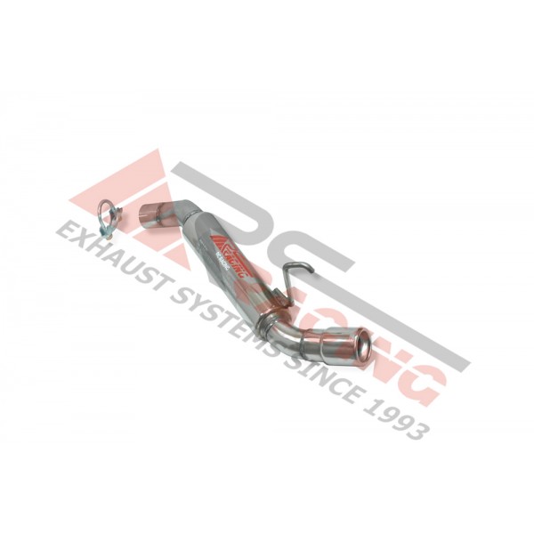 Escape trasero inoxidable grupo-N 1Ø73 OPEL ASTRA K 1.4 Turbo 07/15- 150CV MºB14XFT