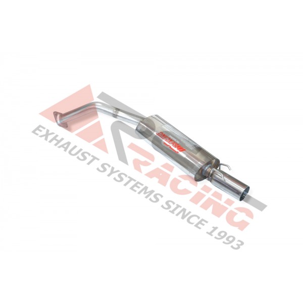 ESCAPE TRASERO INOXIDABLE RENAULT SUPER 5 1.4 8V GT TURBO 85-91 120CV MºC1J