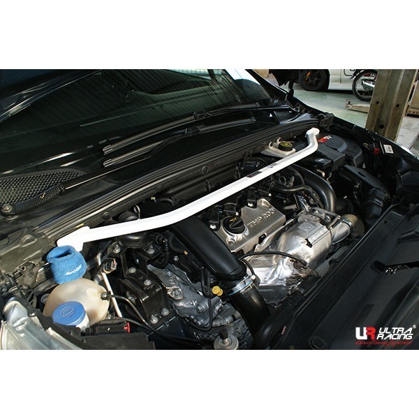 Peugeot 408 1.6T 10+ Ultra-R 4-Point Front Lower H-Brace