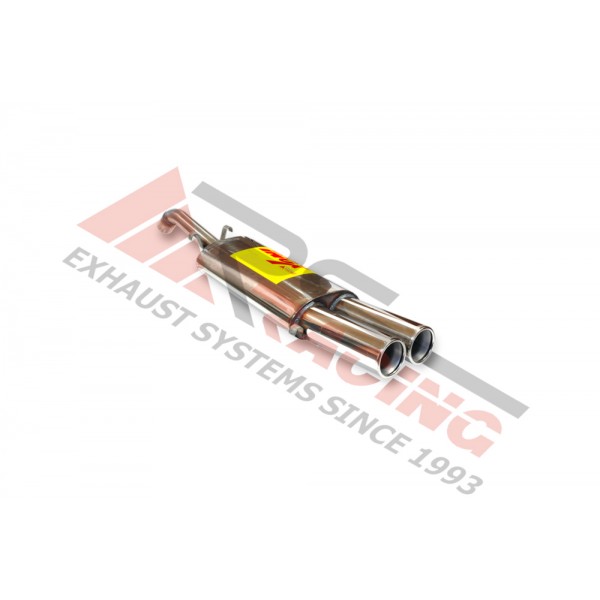 Escape Trasero Inoxidable 2Ø85 VOLKSWAGEN GOLF II 1.8I 8V 83-84 90CV MºGU