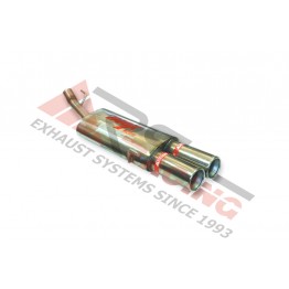 Escape Trasero Inoxidable 2Ø85 VOLKSWAGEN GOLF III 1.8I 8V 91-95  MºADZ