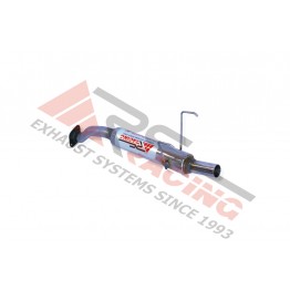 Escape trasero inoxidable grupo-n HONDA CIVIC 1.6I 16V VTI 96-01 160CV MºB16A2
