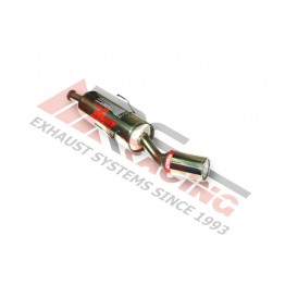 Escape Trasero Inoxidable 1Ø101 PEUGEOT 405 1.8 8V 87-  