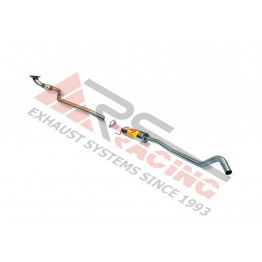 Tramo intermedio inoxidable con silenciador OPEL CORSA C 1.4I 16V 2000- 90CV MºZ14XE