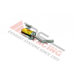 Tramo intermedio inoxidable con silenciador AUDI A3 1.6I 16V FSI 03- 115CV 