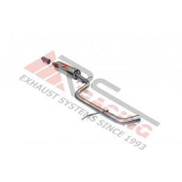 Tramo intermedio inoxidable con silenciador AUDI A3 2.0 TDI 03- 140CV 