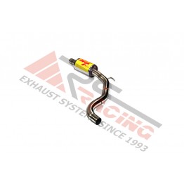 Tramo intermedio inoxidable con silenciador * OPEL CORSA D 1.6i Turbo 07-09 150CV MºZ16LEL