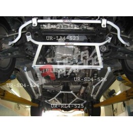 Toyota Corolla AE92 UltraRacing 4-Point Front Lower Brace