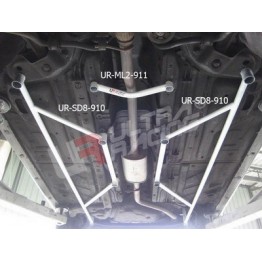 VW Golf 2/3 UltraRacing 4-Point Front H-Brace