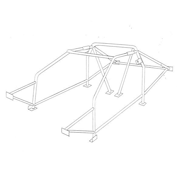 ARCO ANTIVUELCO  SPARCO  FORD ESCORT RS 2.0 16V GAL TODOS 10|91-07|96  