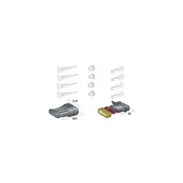 CONECTOR ESTANCO 4 POLOS