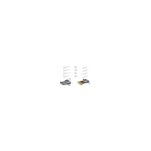 CONECTOR ESTANCO 4 POLOS