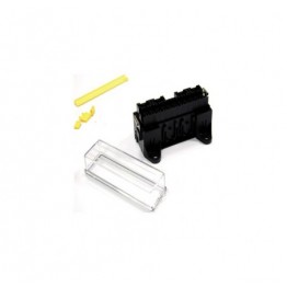 CAJA PORTAFUSIBLES 4 CON TAPA A PRESION