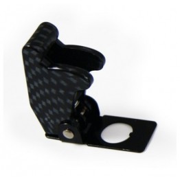 TAPA PROTECTOR DE INTERRUPTOR TIPO AVIADOR CARBONO