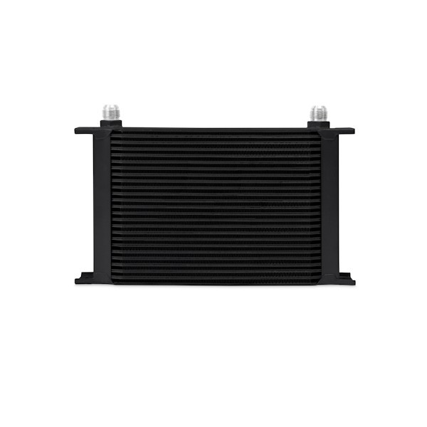 Universal 25-Row Oil Cooler, Black