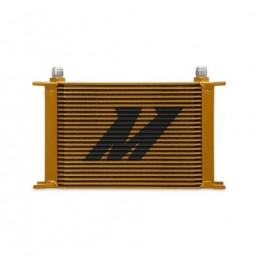Universal 25-Row Oil Cooler, Gold