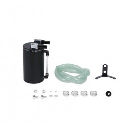 Aluminum Oil Catch Can - Large, Wrinkle Black
