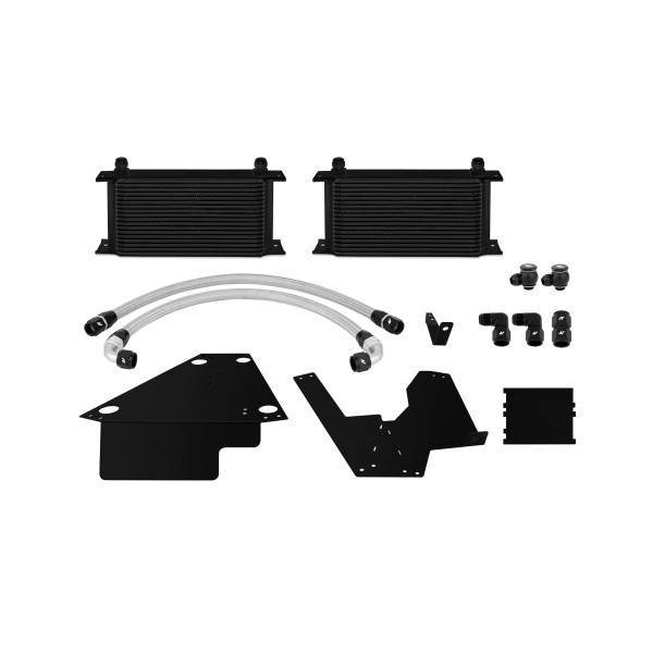Mitsubishi Lancer Evolution X Black Oil Cooler Kit, 2008+