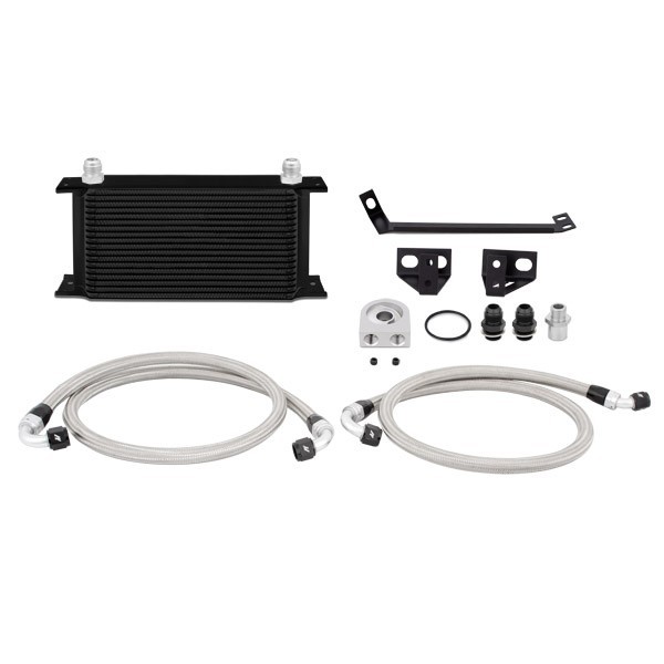 Ford Mustang EcoBoost Oil Cooler Kit, 2015+ Black
