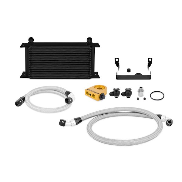2006-2007 Subaru WRX/STi Thermostatic Oil Cooler Kit, Black