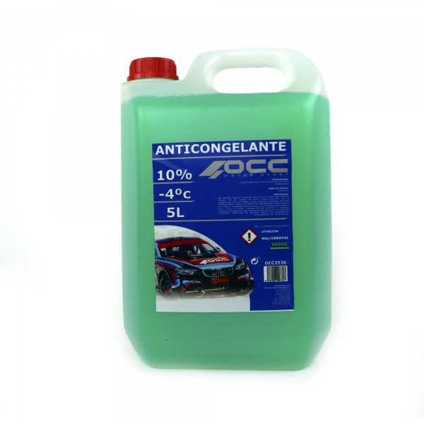 ANTICONGELANTE 5L 10% VERDE