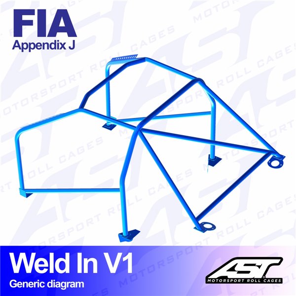 MERCEDES-BENZ E-Class (W124) 4-doors Sedan WELD IN V1