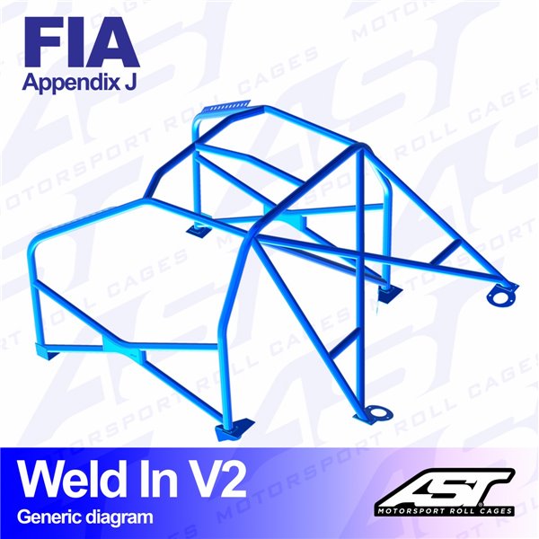 MERCEDES-BENZ E-Class (W124) 4-doors Sedan WELD IN V2