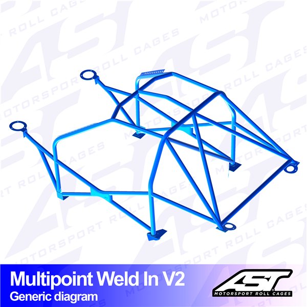 NISSAN Silvia (PS13) 2-doors Coupe MULTIPOINT WELD IN V2