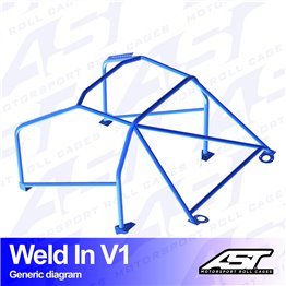VW Lupo (6X) 3-doors Hatchback WELD IN V1