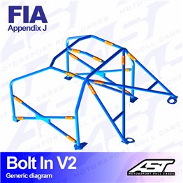 VW Polo (6N) 3-doors Hatchback BOLT IN V2